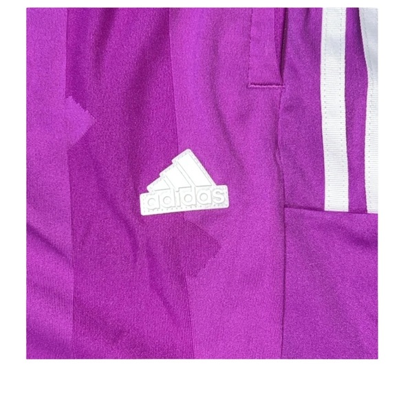 ADIDAS Size 3X Purple Burst Multi Sport W/Tiro J3 Shoin Shorts. MSRP $40 New - Picture 2 of 12